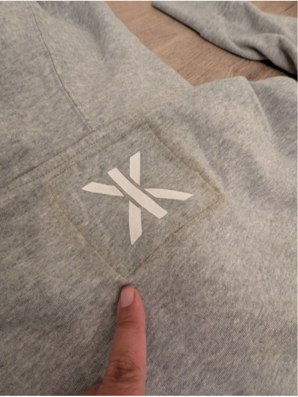 The Norwegian Original OnePiece Gray Full-Zip Hooded Jumpsuit L Airport Outfit - Picture 10 of 10